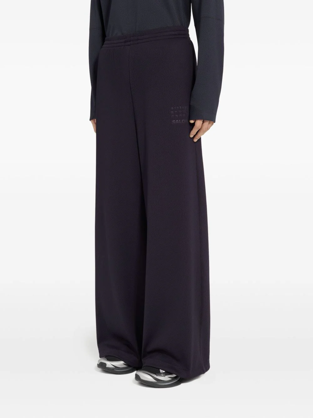 Drawstring-Cuff Logo-Print Trousers - Image 3