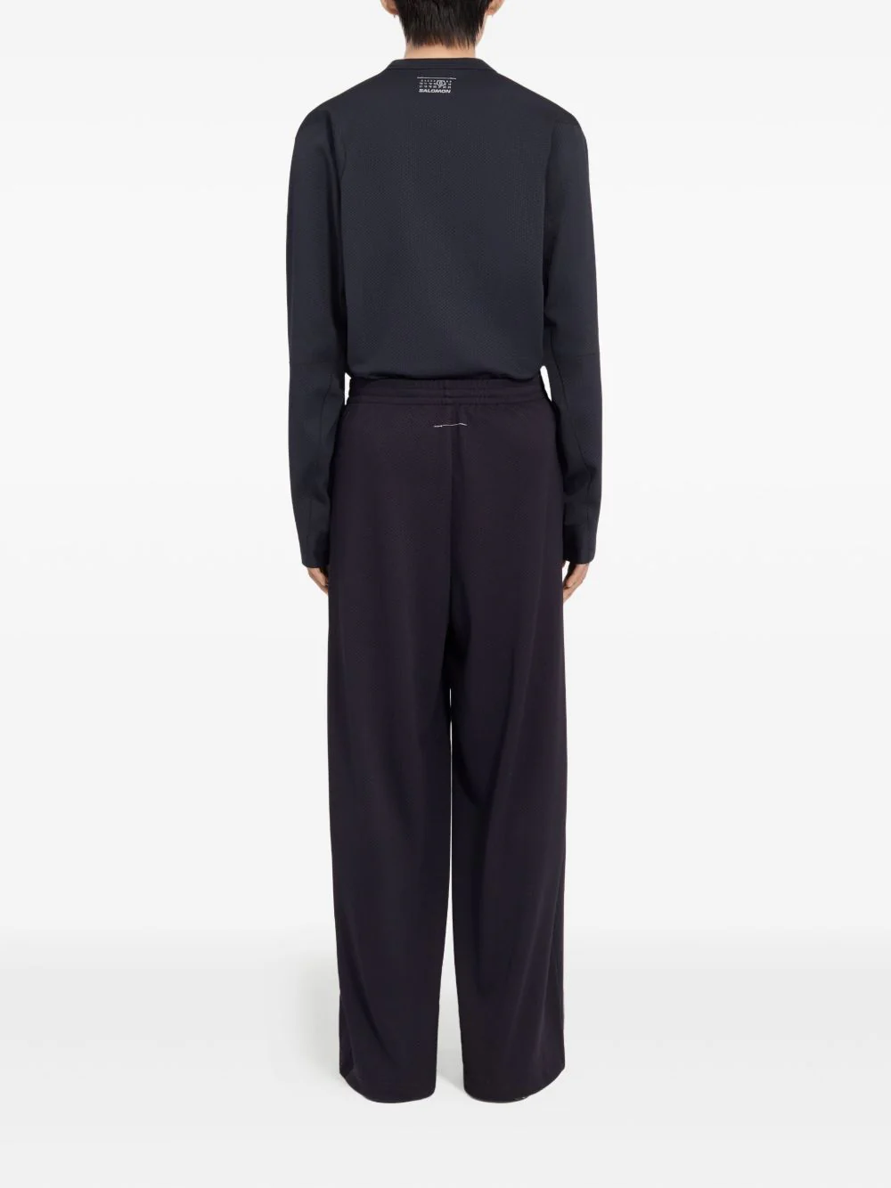 Drawstring-Cuff Logo-Print Trousers - Image 5
