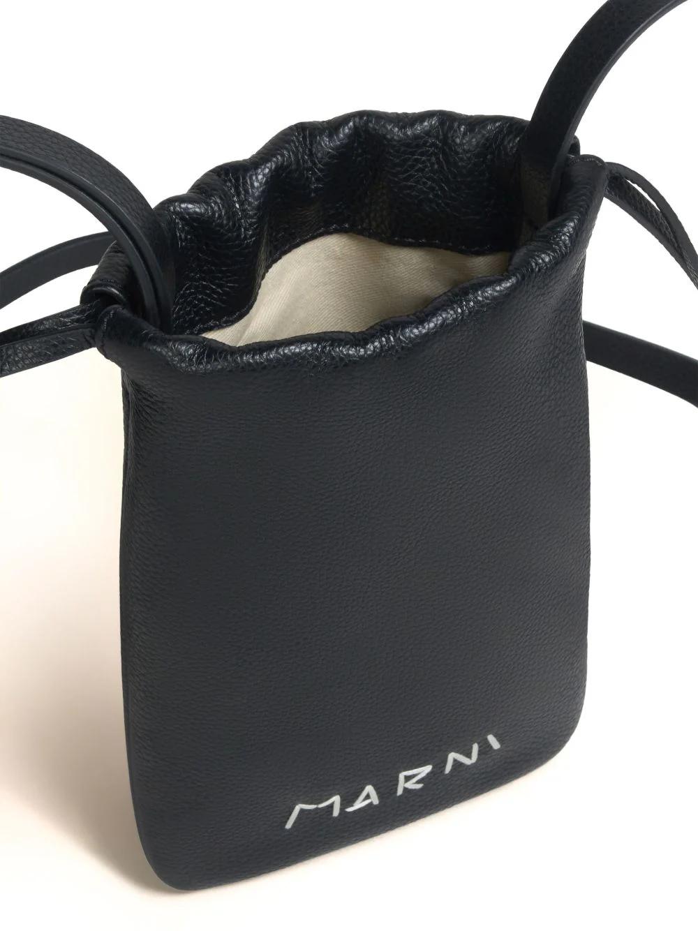 Drawstring Leather Wallet - Image 3