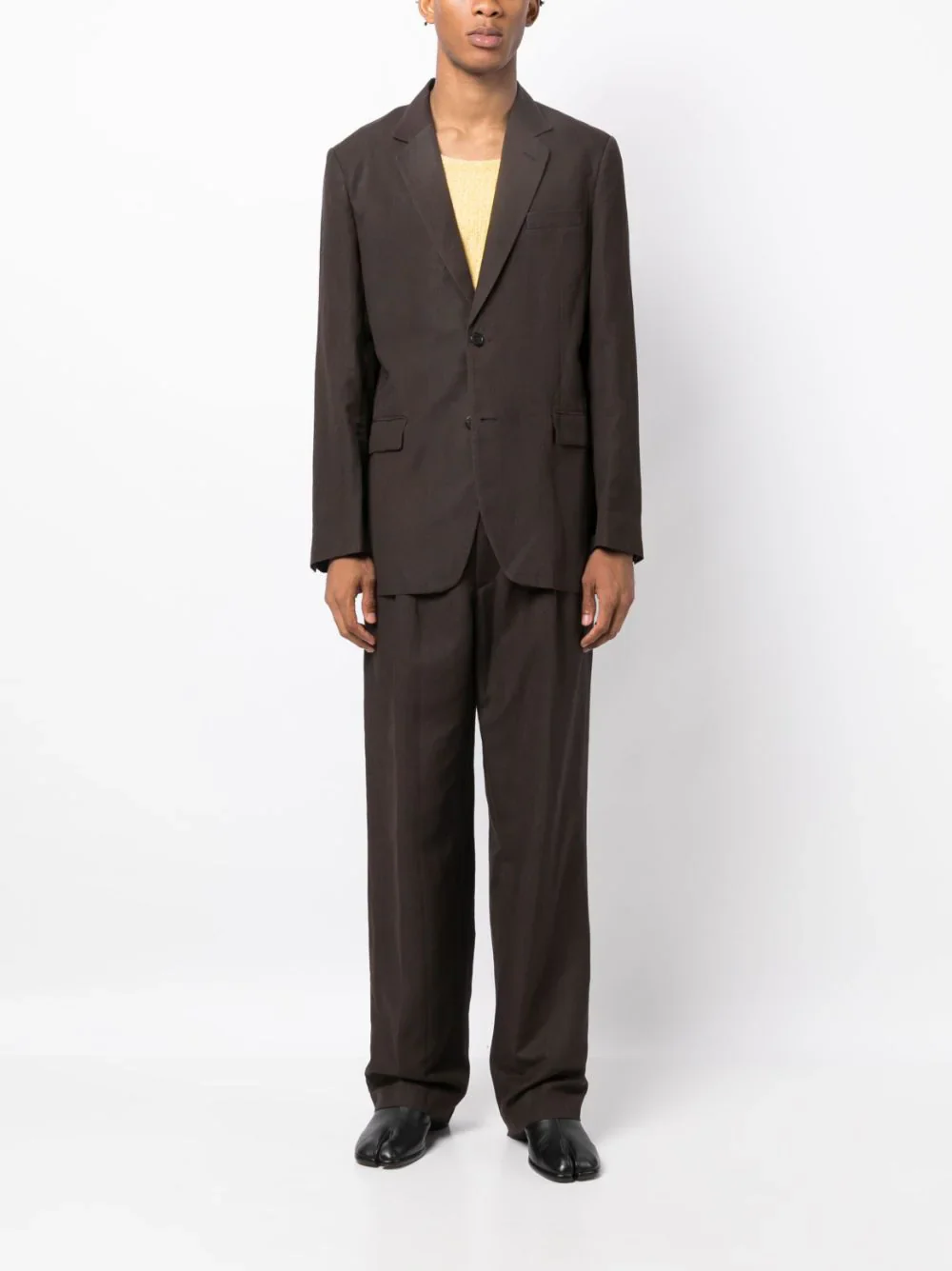 Drawstring Straight-Leg Trousers - Image 2