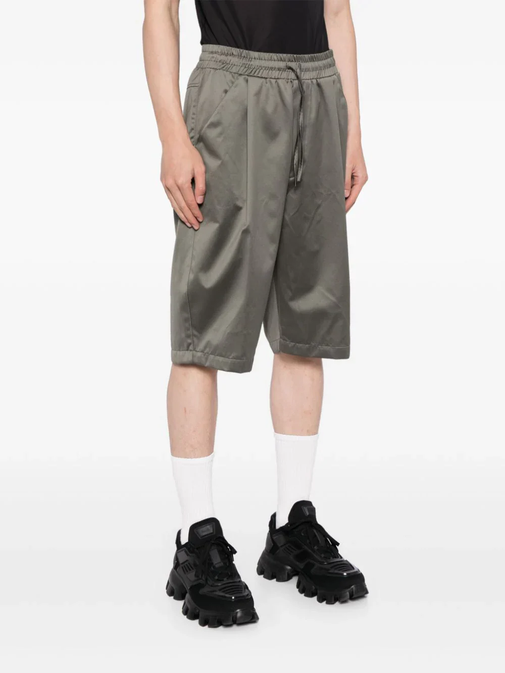 Drawstring-Waist Bermuda Shorts - Image 3