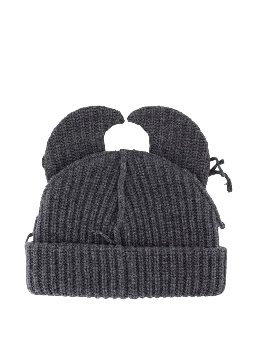 Ears-Detail Beanie Hat - Image 2