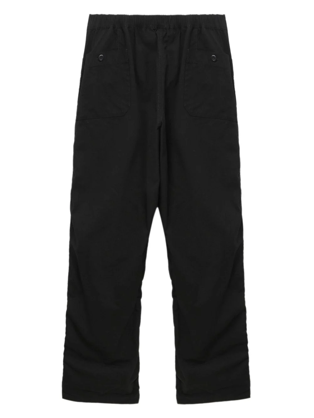 Elastic-Waist Pocketed Straight-Leg Trousers - Image 5