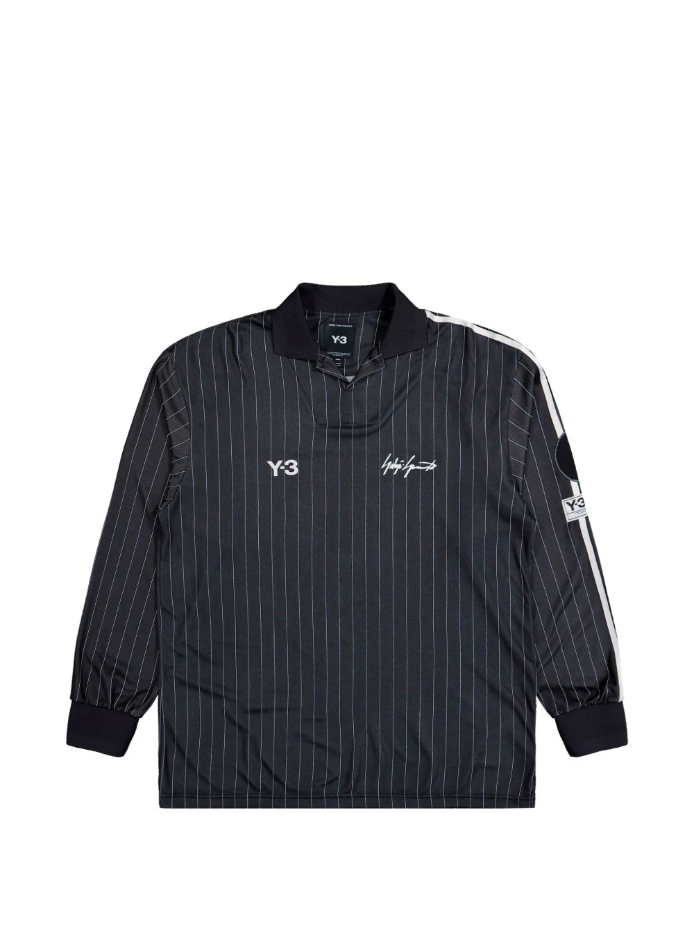 Elite 5 Striped Long-Sleeve Football Jersey T-Shirt