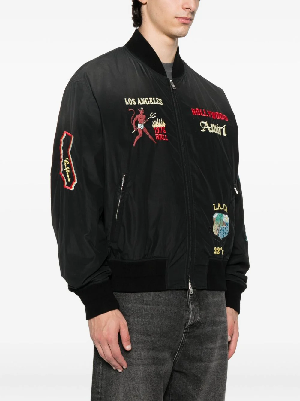 Embellished Bomber Jacket - Image 3
