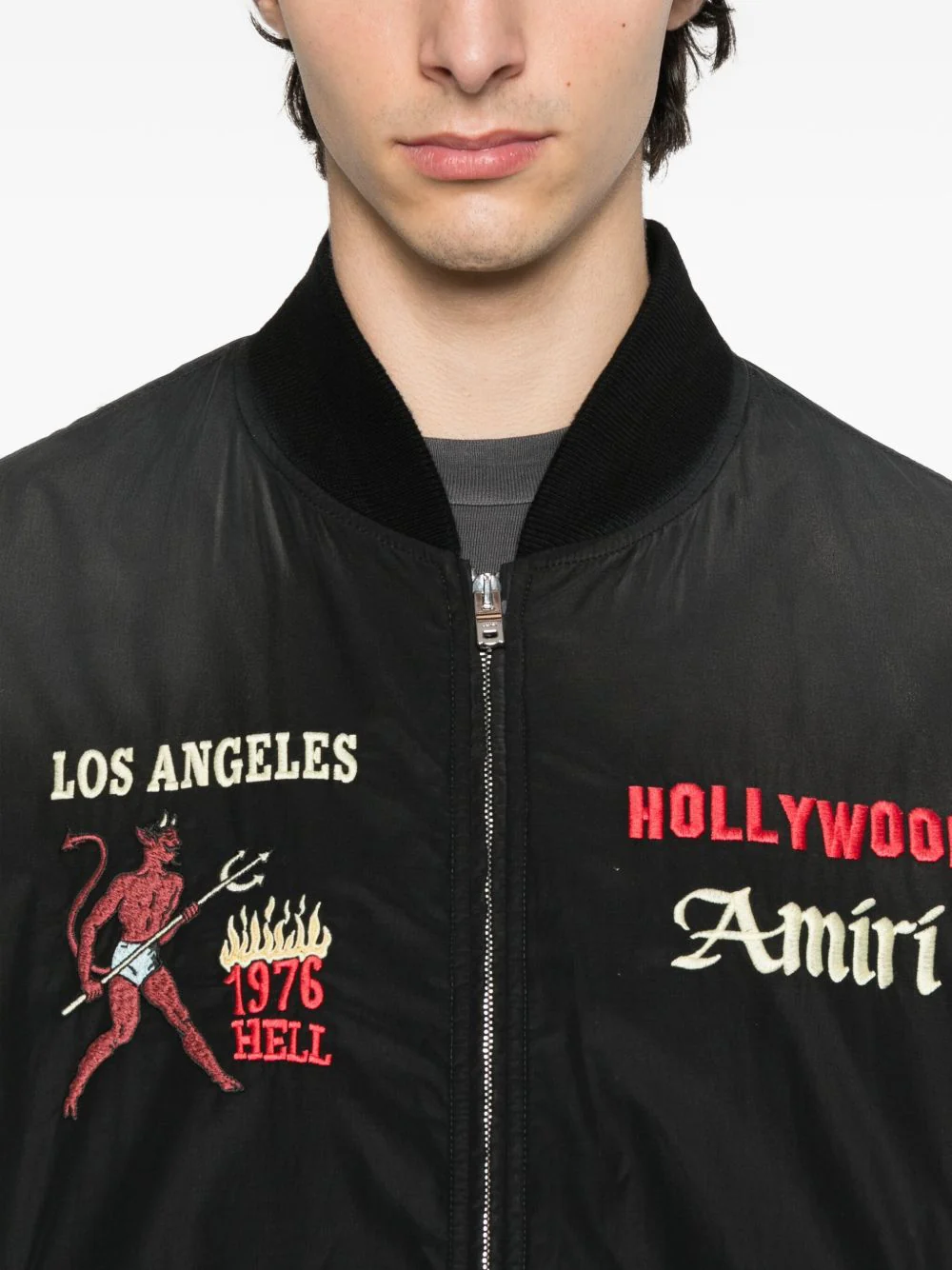 Embellished Bomber Jacket - Image 4
