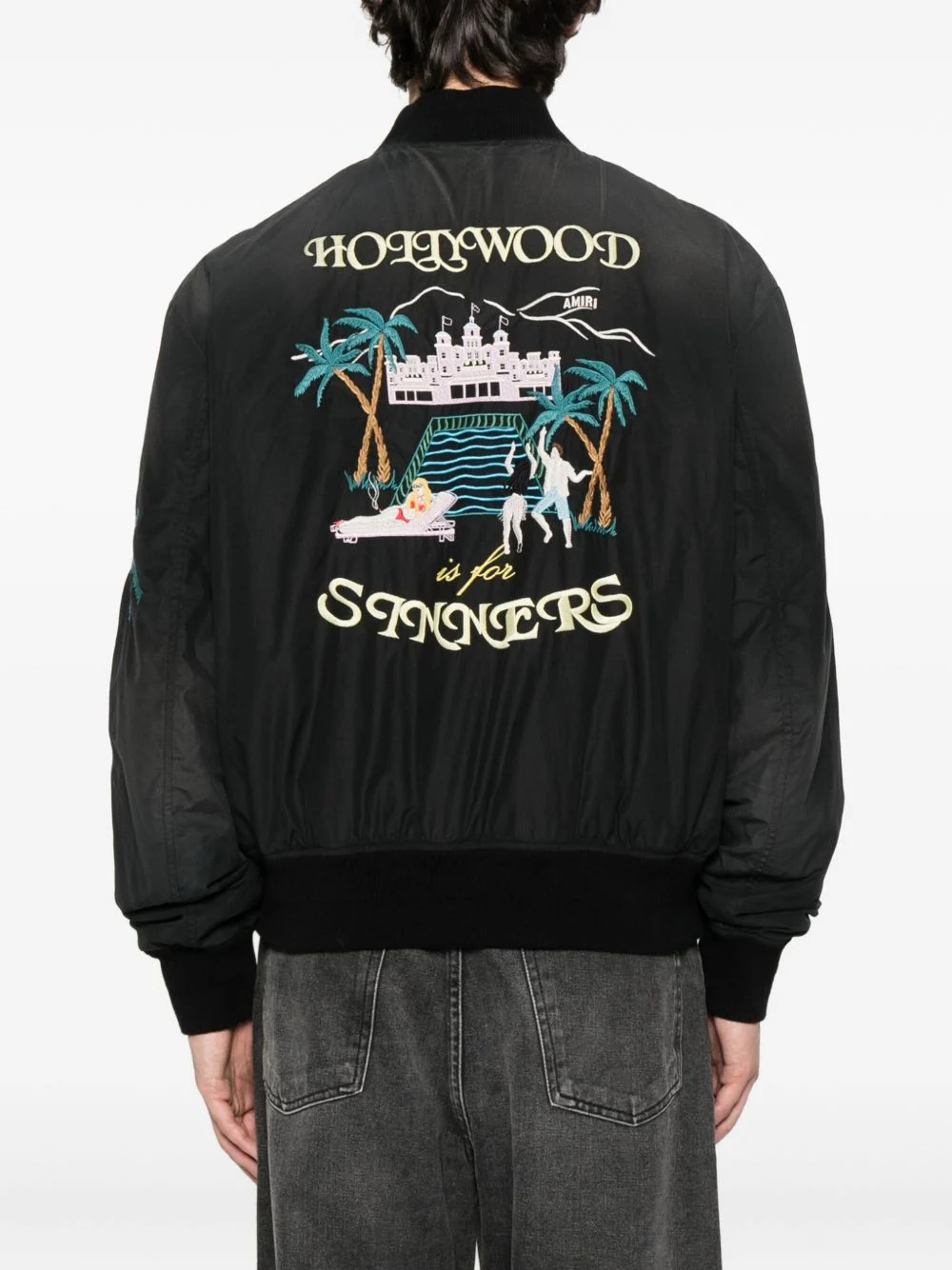 Embellished Bomber Jacket - Image 5