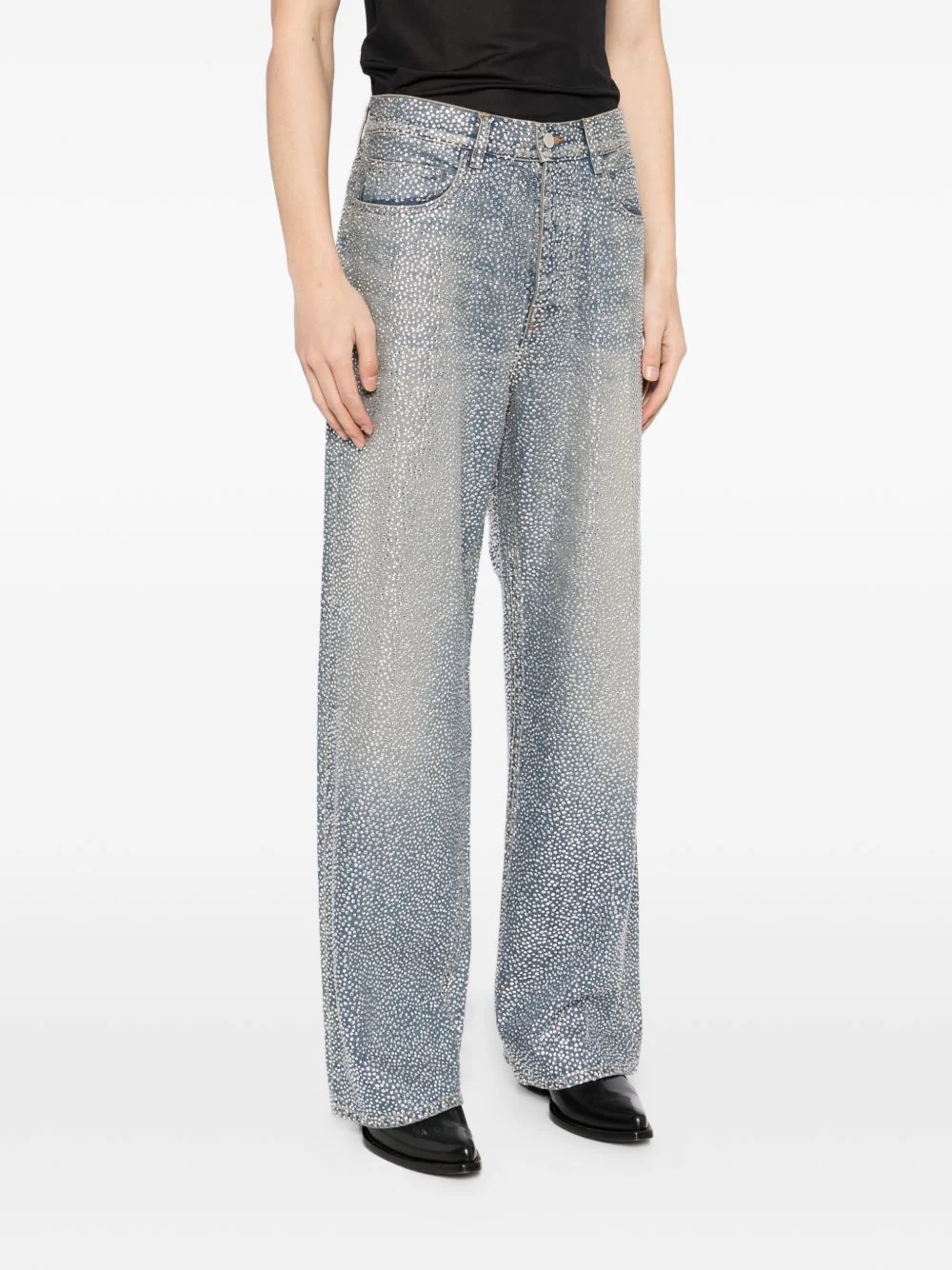 Embellished Straight-Leg Jeans - Image 3