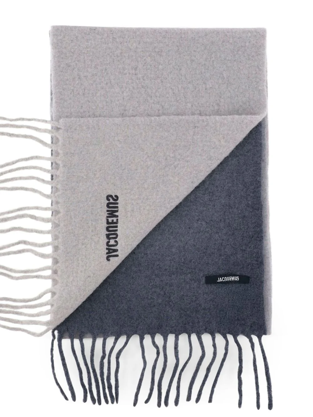 Embroidered Alpaca-Blend Scarf - Image 3