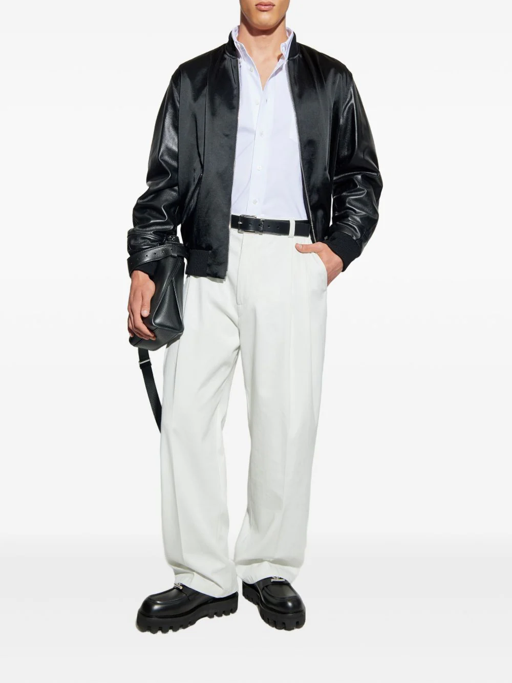 Embroidered Chest-Pocket Shirt - Image 2