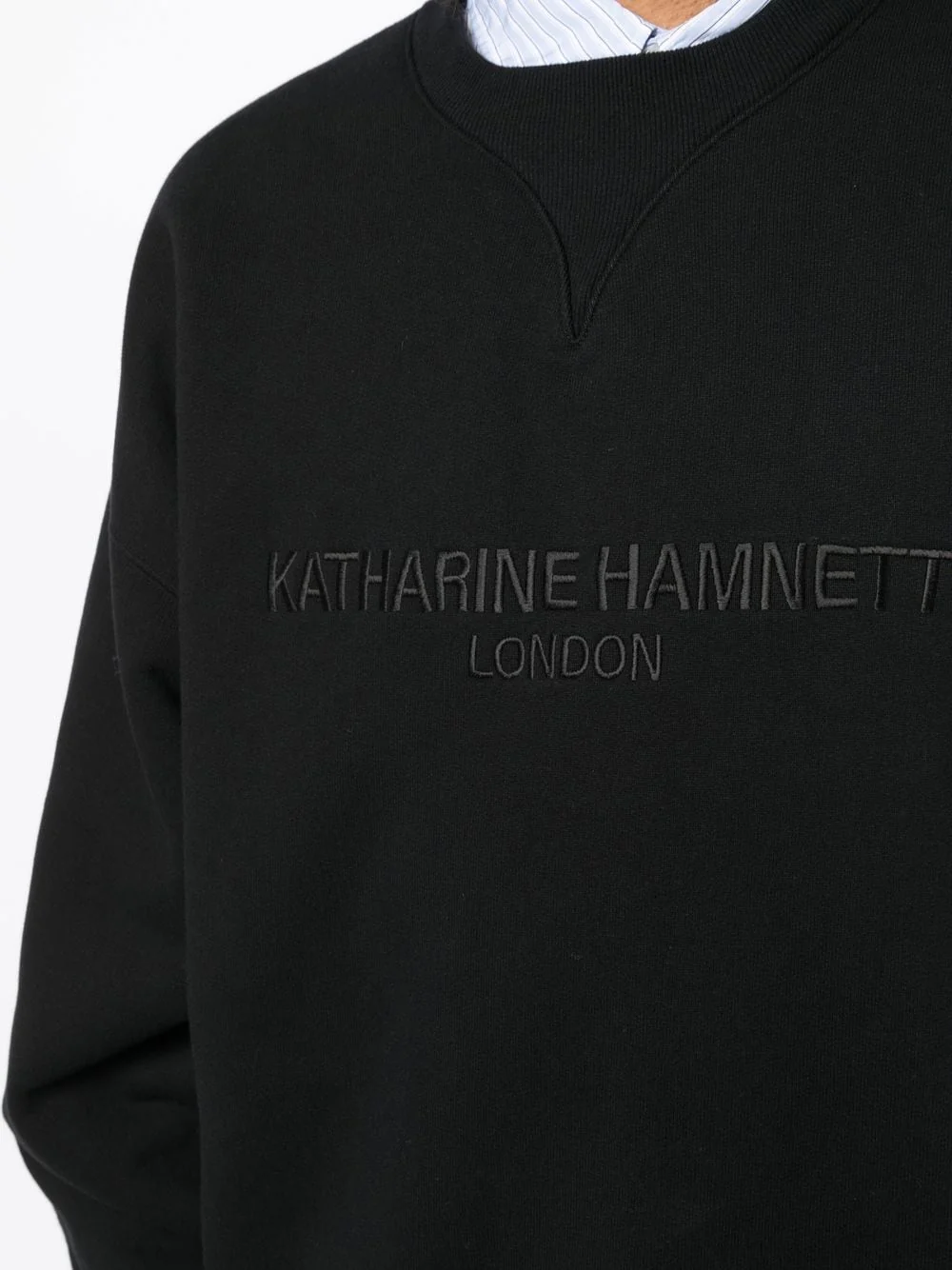 Embroidered-Logo Cotton Sweatshirt - Image 2