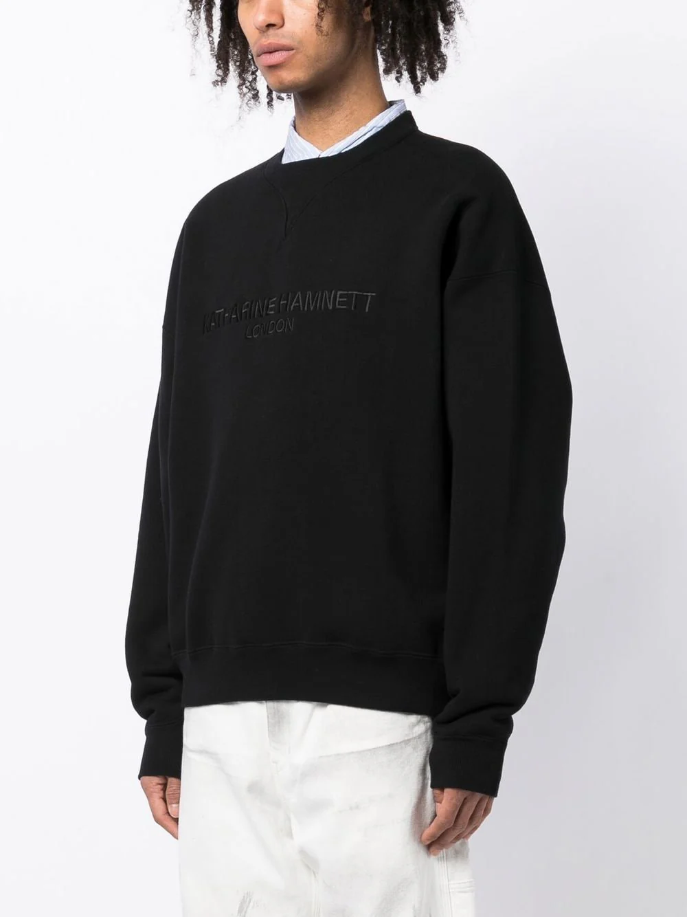 Embroidered-Logo Cotton Sweatshirt - Image 4
