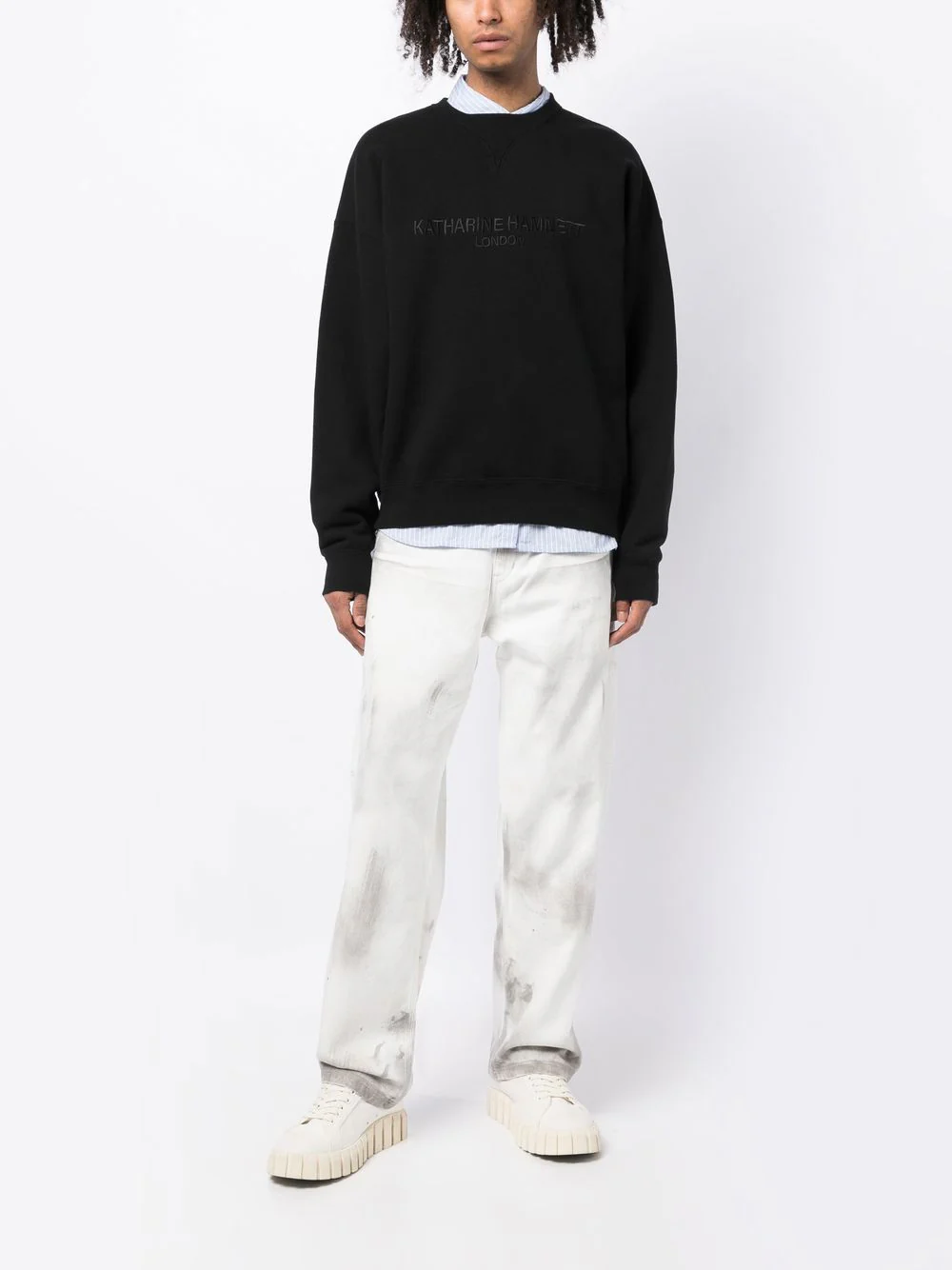 Embroidered-Logo Cotton Sweatshirt - Image 5