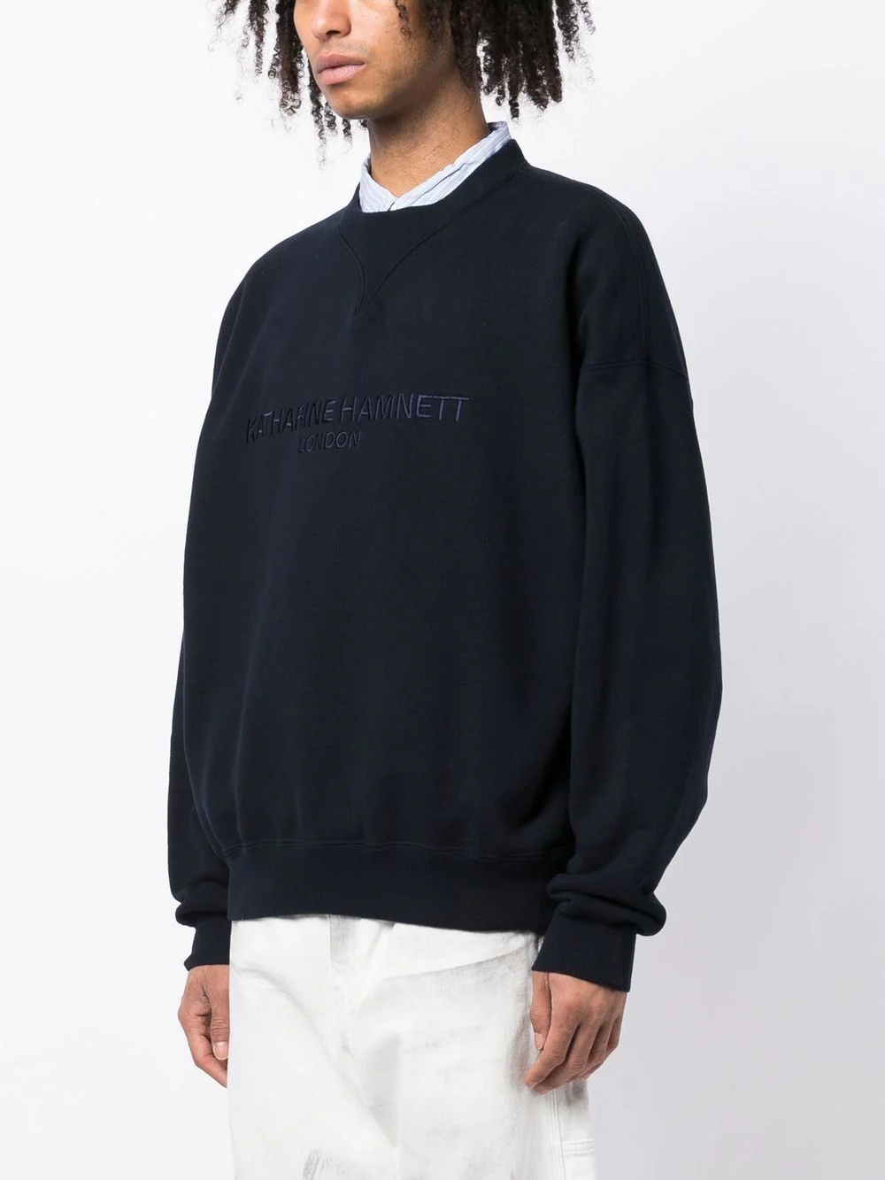 Embroidered-Logo Cotton Sweatshirt - Image 2