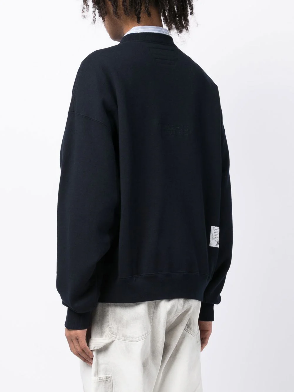 Embroidered-Logo Cotton Sweatshirt - Image 3