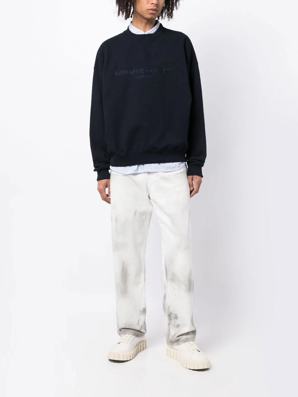 Embroidered-Logo Cotton Sweatshirt - Image 5
