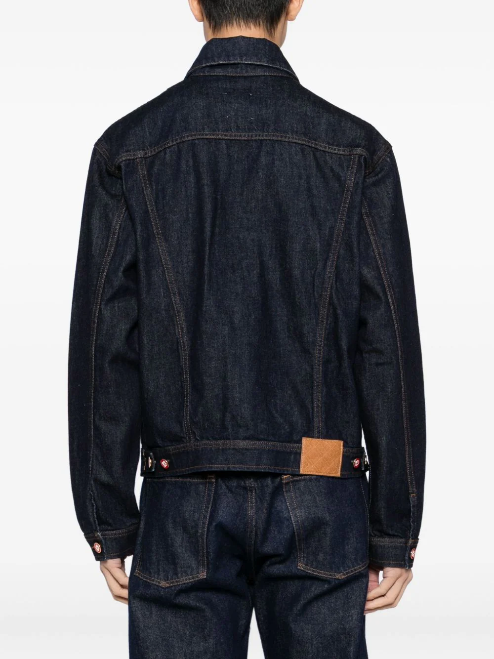 Embroidered Logo Denim Jacket - Image 5
