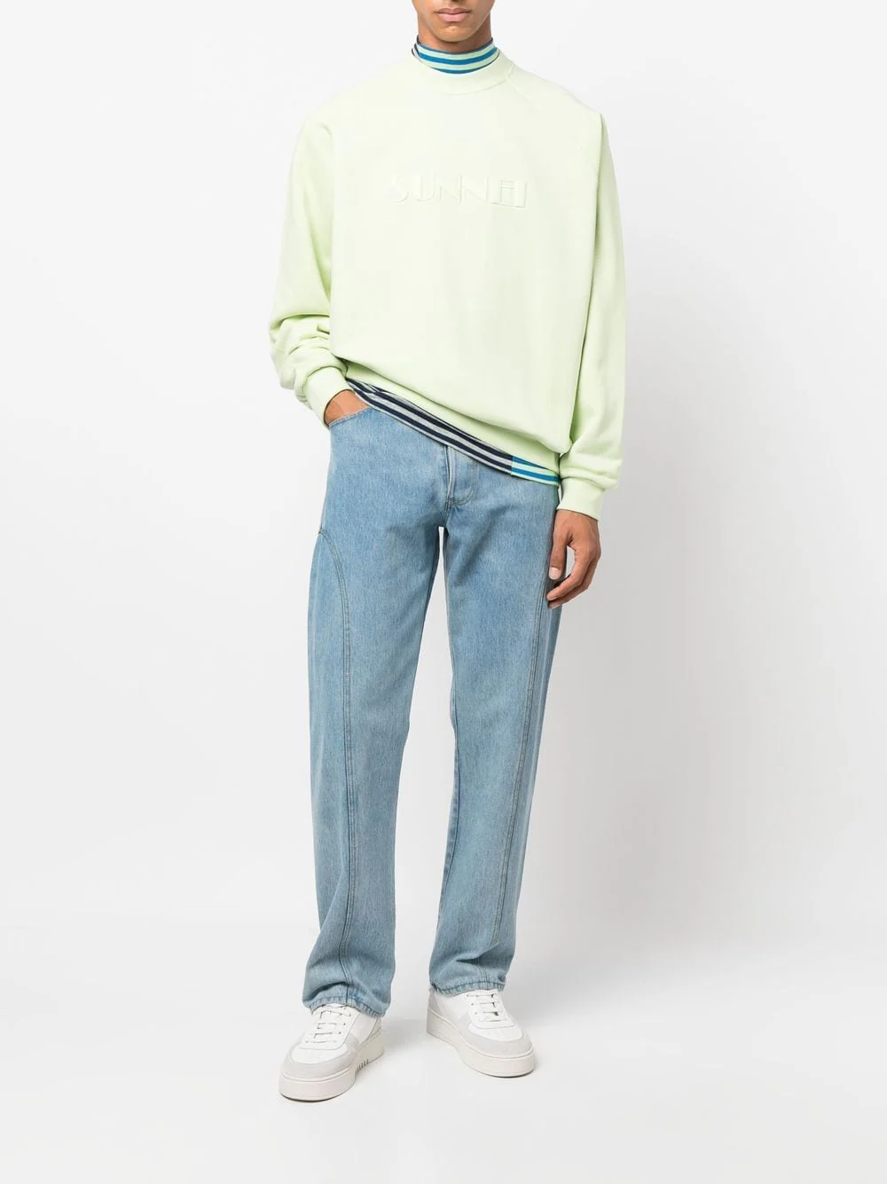 Embroidered-Logo Detail Sweatshirt - Image 5