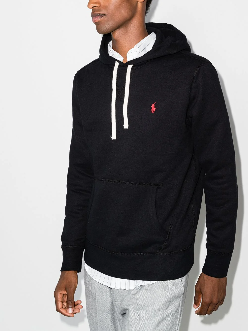 Embroidered Logo Hooded Sweatshirt - Image 2