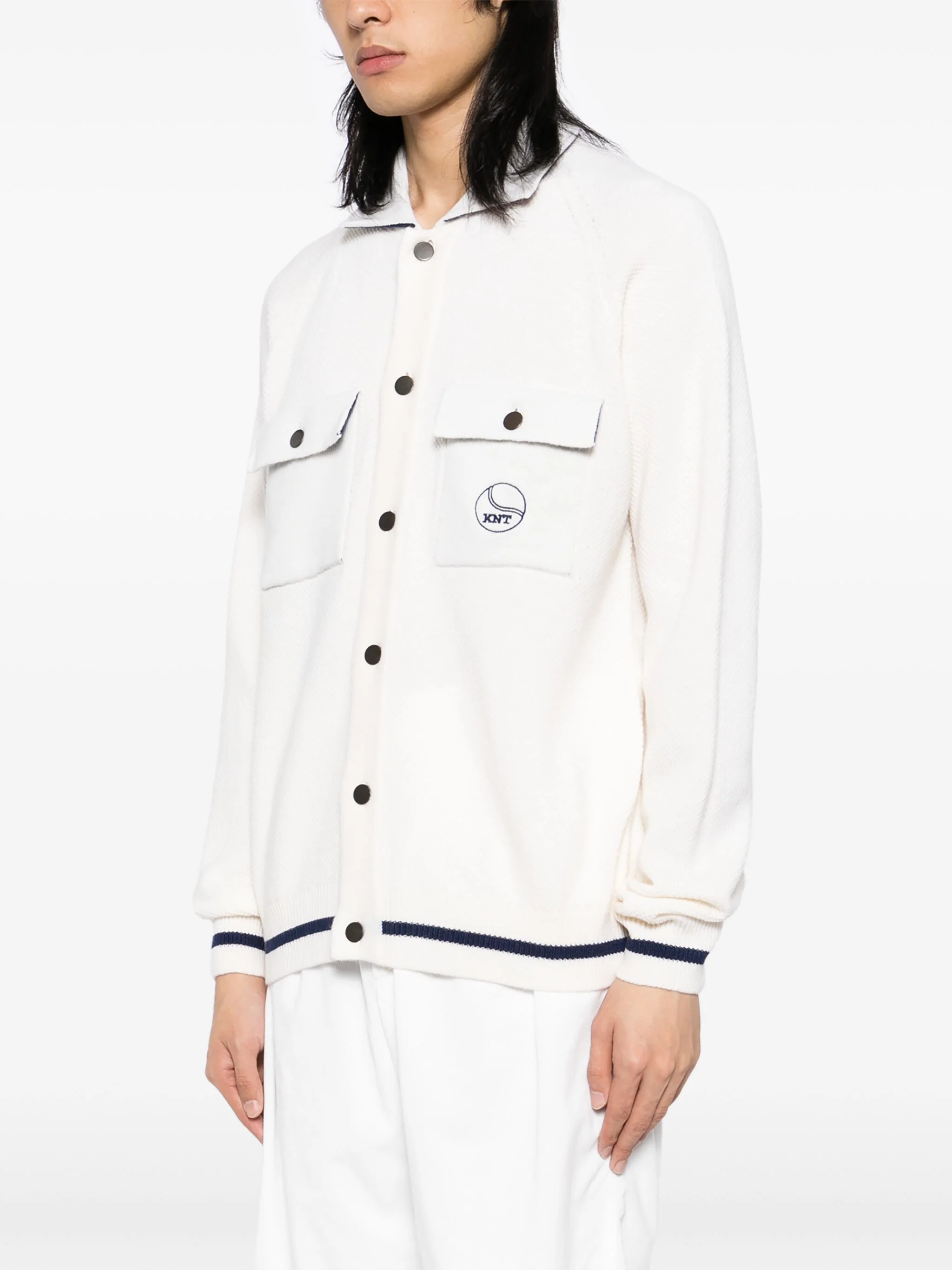 Embroidered Logo Jacket - Image 8
