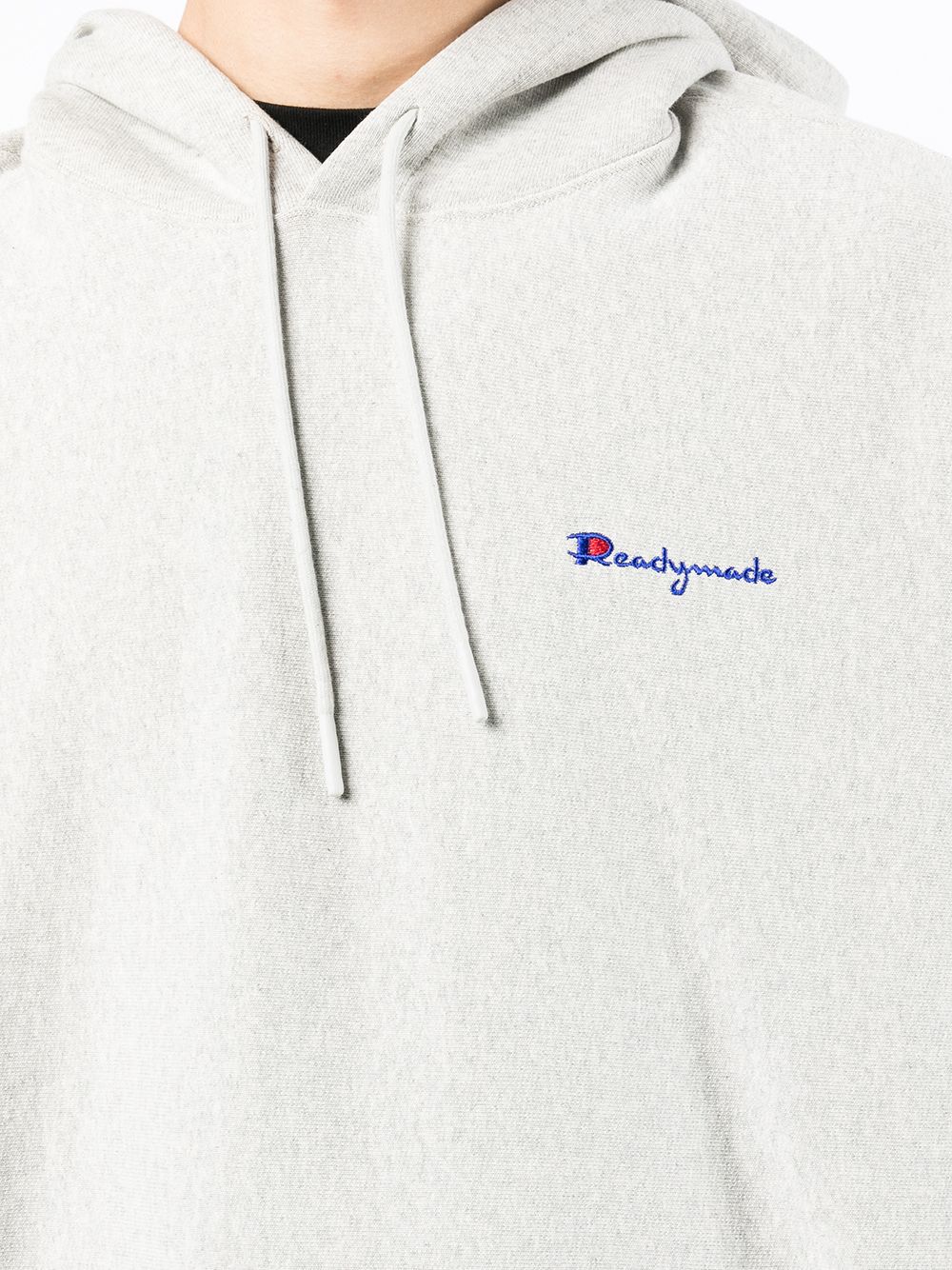 Embroidered Logo Long-Sleeve Hoodie - Image 4