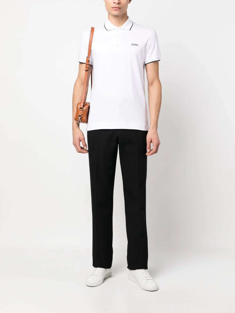 Embroidered-Logo Polo Shirt - Image 3