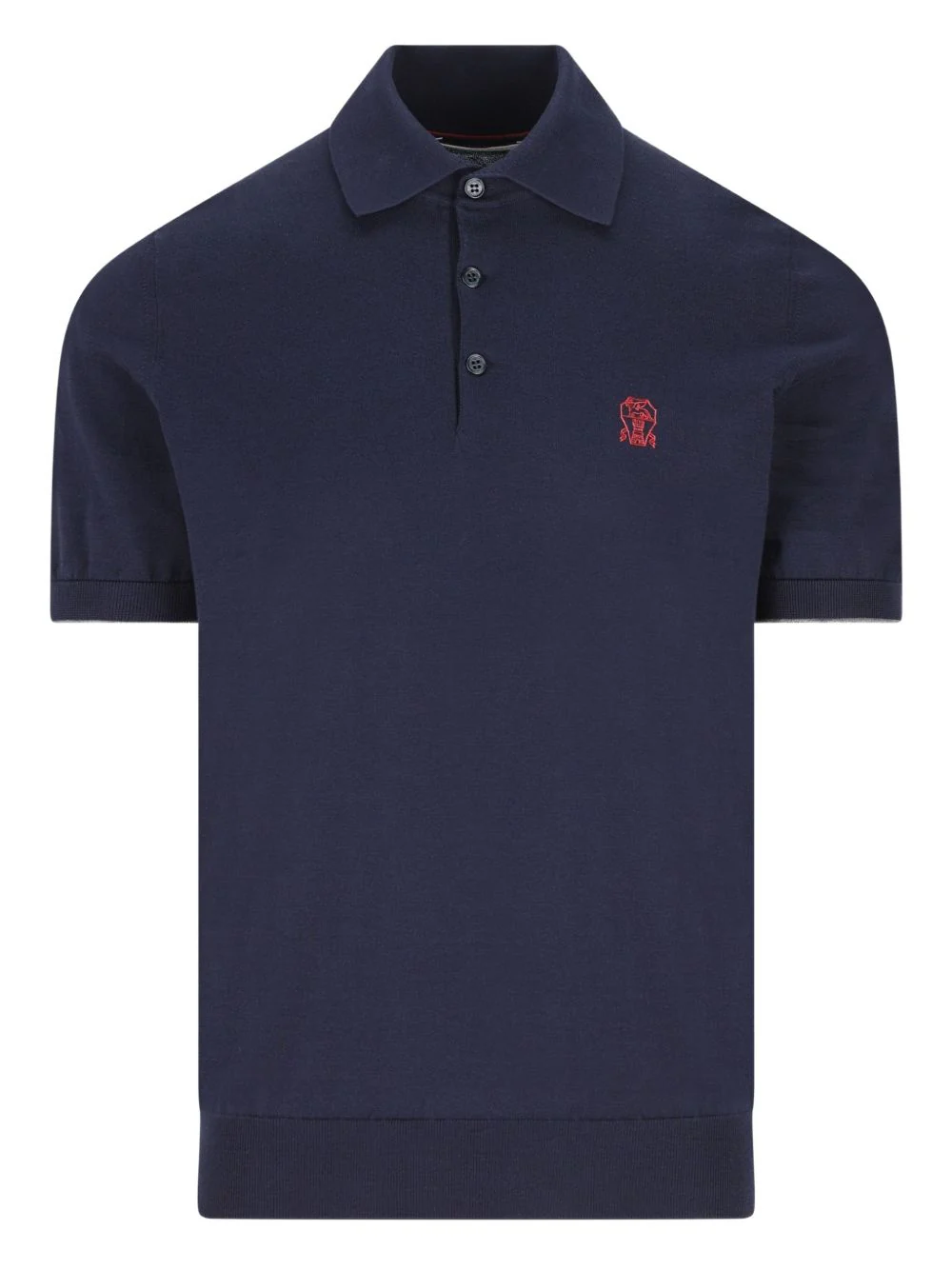 Embroidered-Logo Polo Shirt