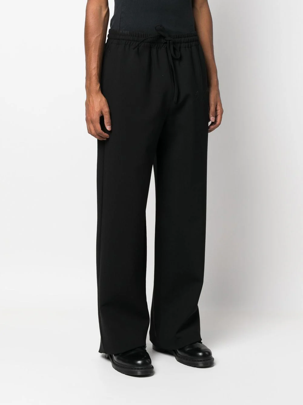Embroidered Logo Straight-Leg Sweatpants - Image 5