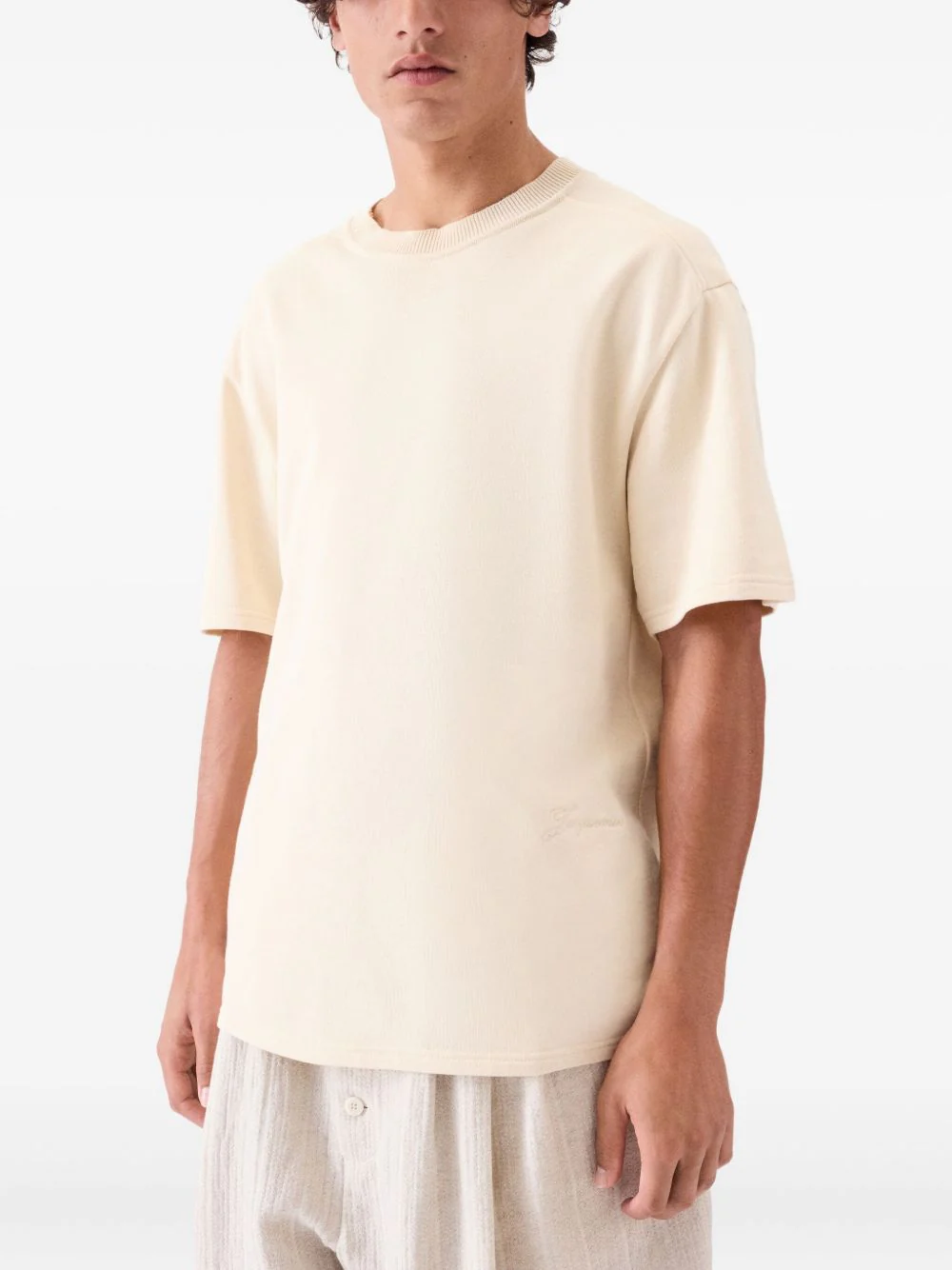 Embroidered Short-Sleeve T-Shirt - Image 3