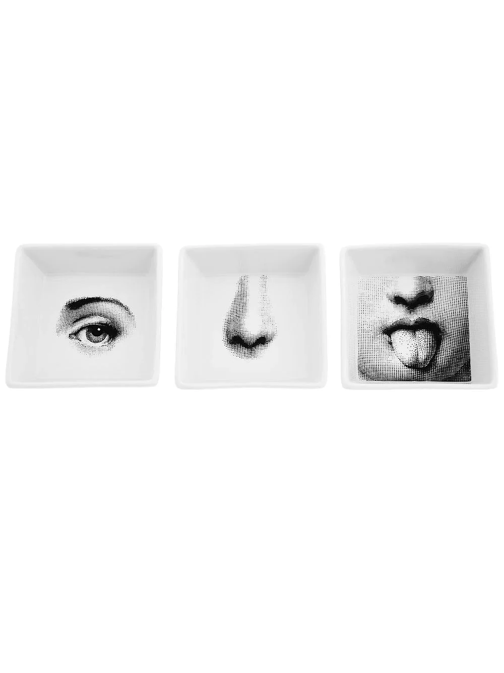Face Print Serving Dishes (Set Of 3) - Image 3