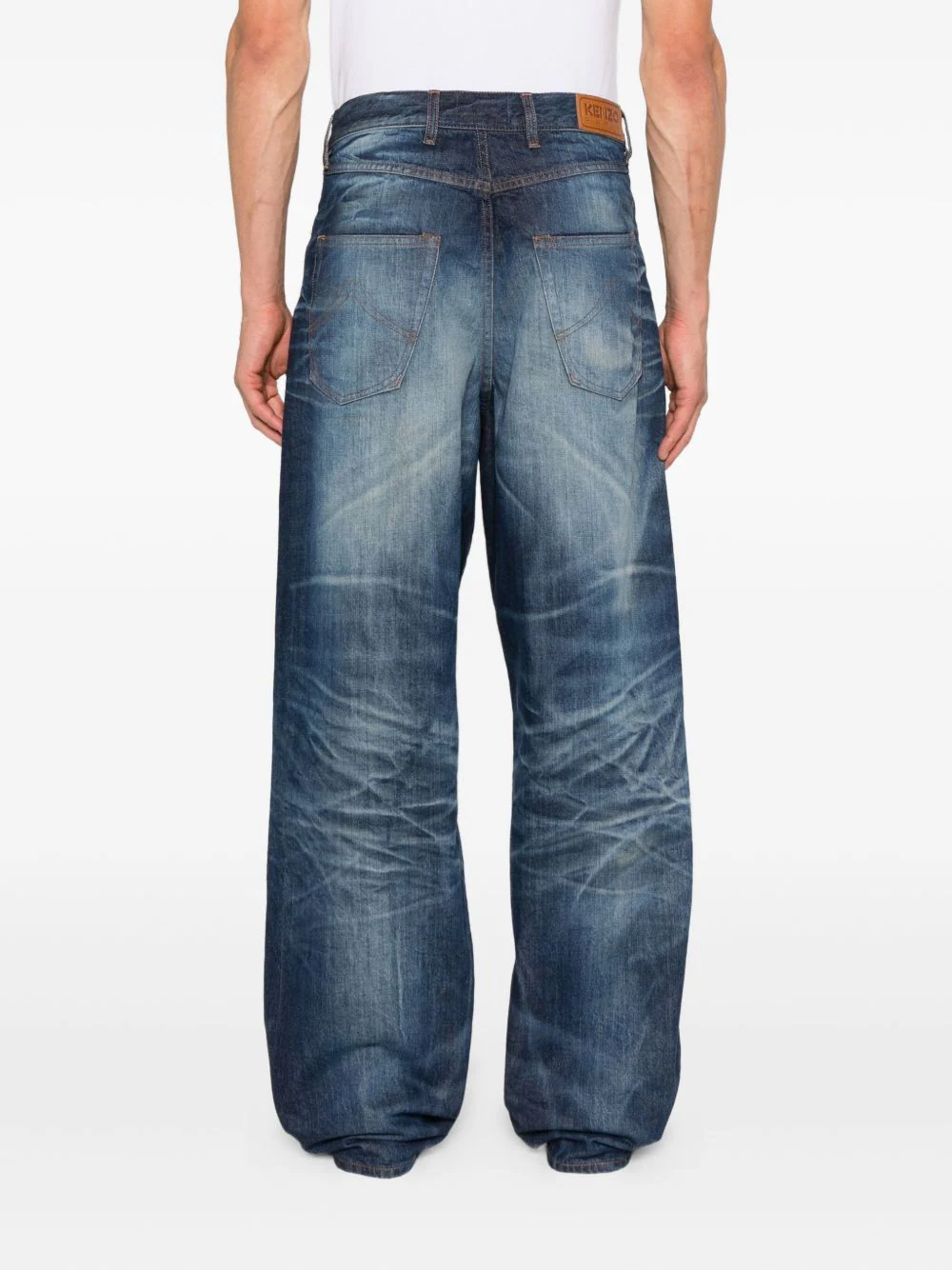 Faded-Effect Jeans - Image 2