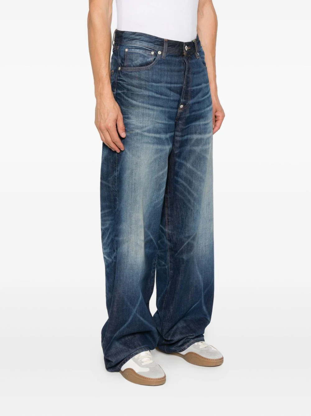Faded-Effect Jeans - Image 5