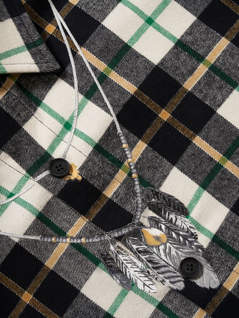 Feather Checked Shirt - Image 3