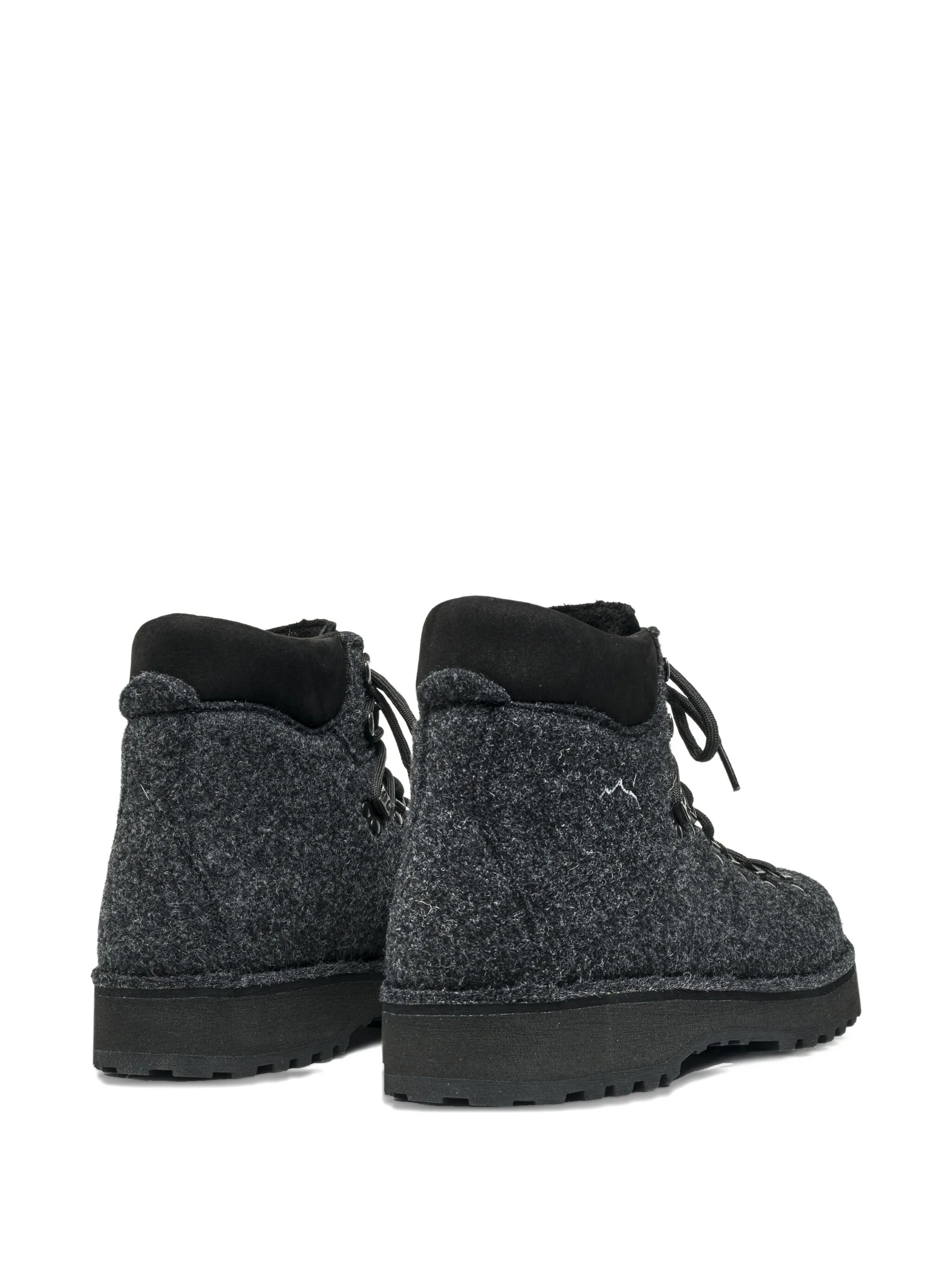 x Diemme Felt Lace-Up Boots - Image 3
