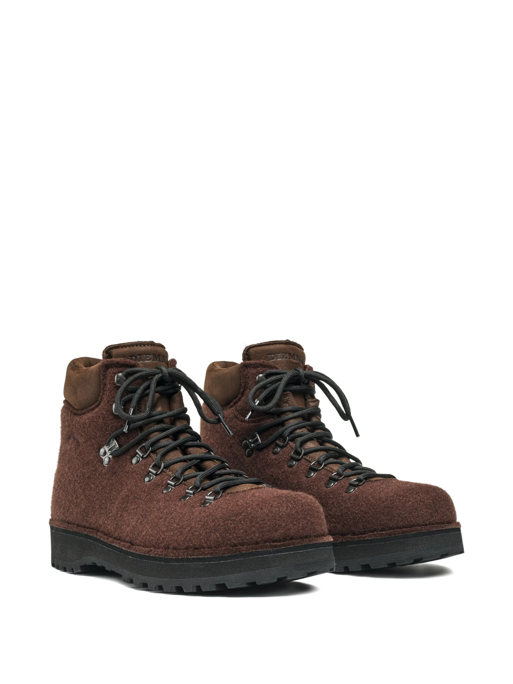 x Diemme Felt Lace-Up Boots - Image 2