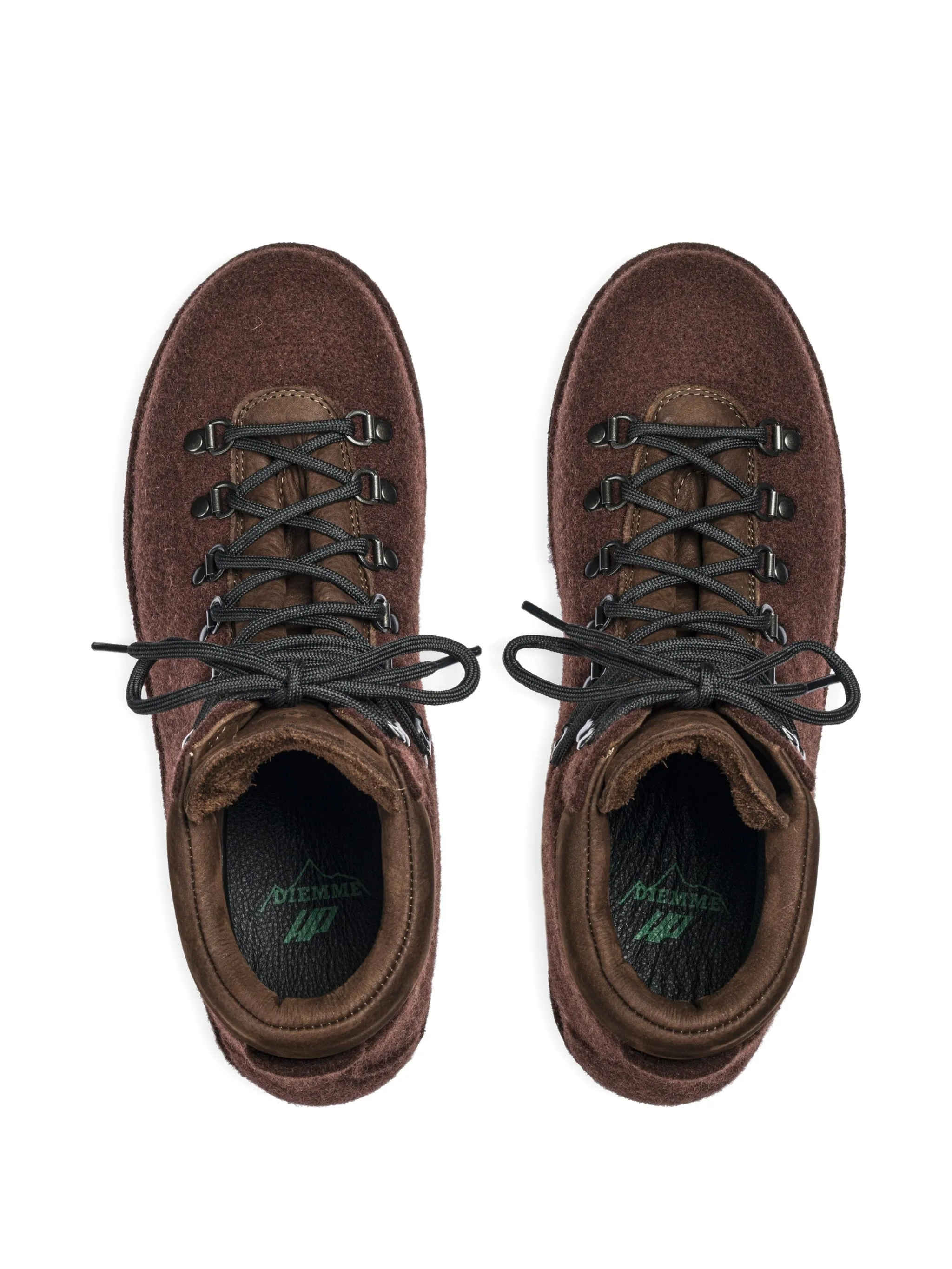 x Diemme Felt Lace-Up Boots - Image 3