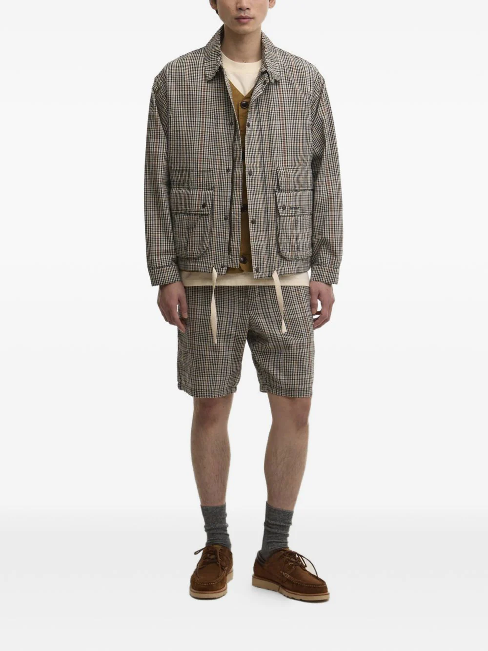 Fife Checked Shorts - Image 4
