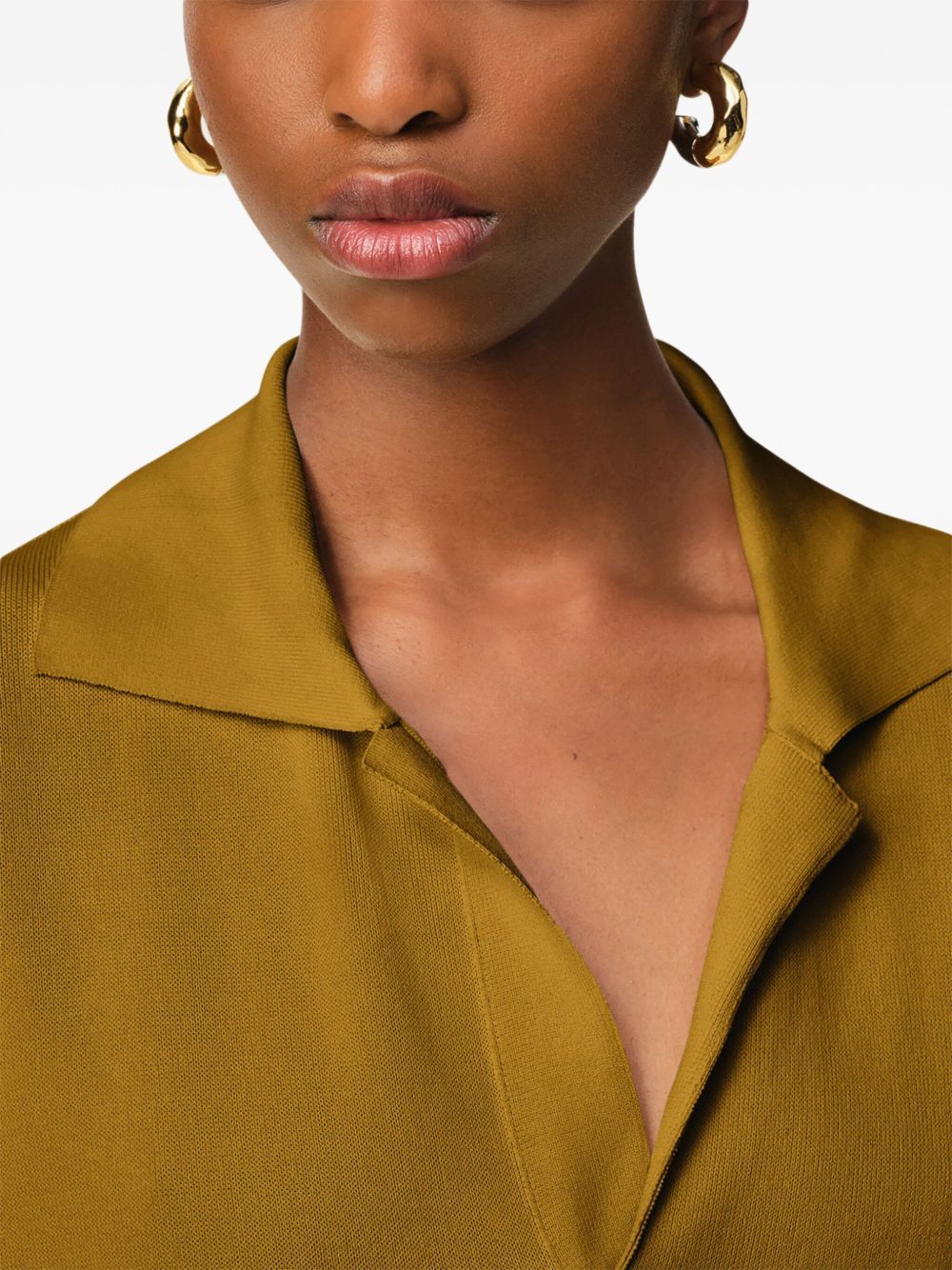 Fine-Knit Polo Shirt - Image 3