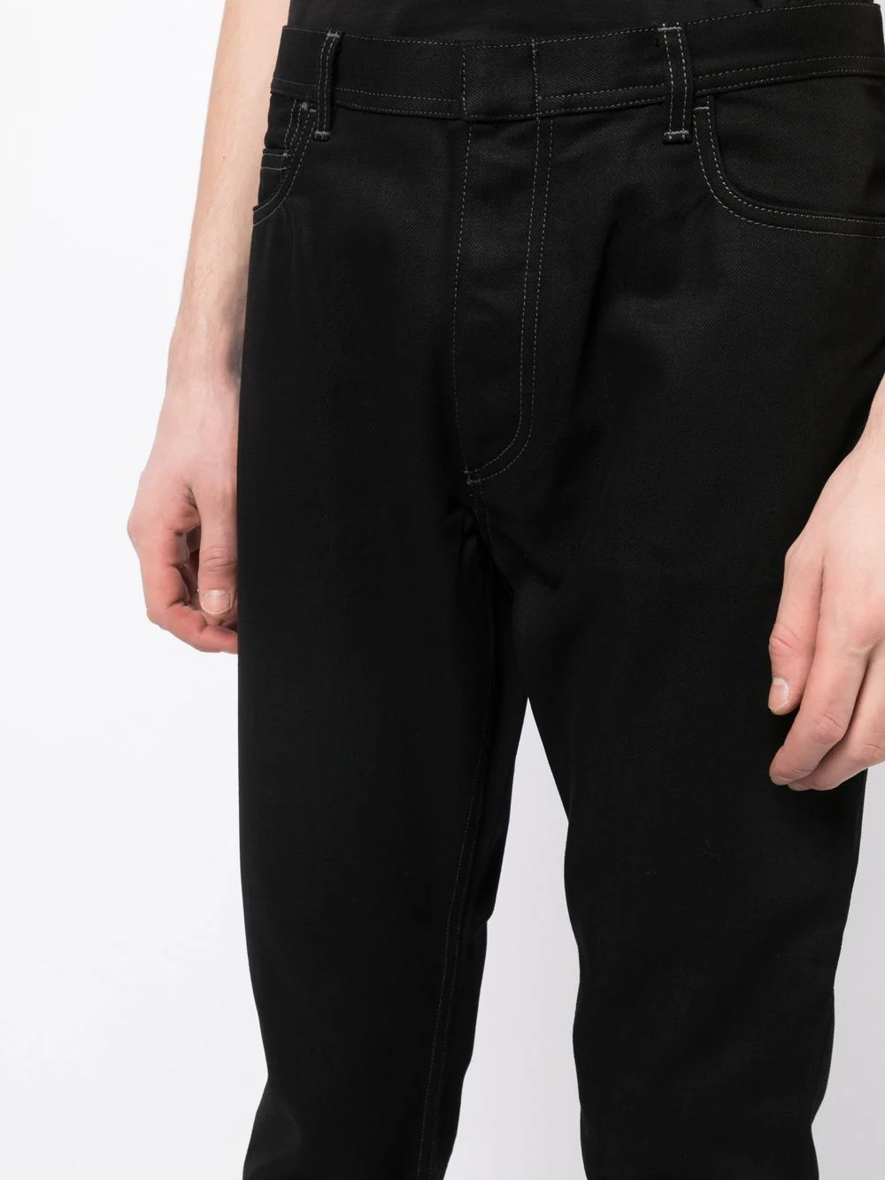 Five-Pocket Skinny-Cut Trousers - Image 2