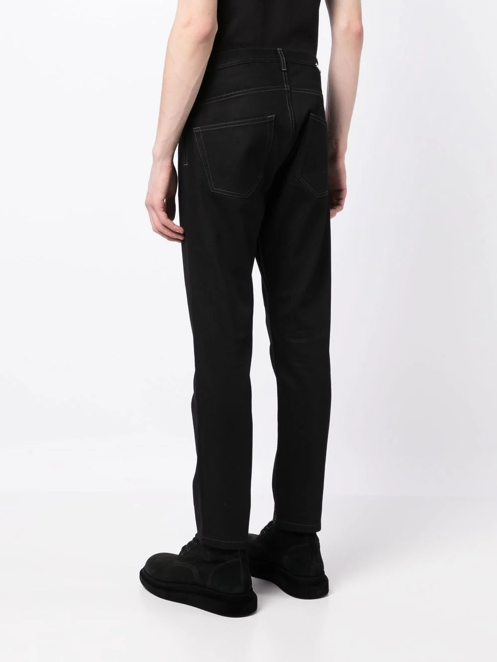 Five-Pocket Skinny-Cut Trousers - Image 4