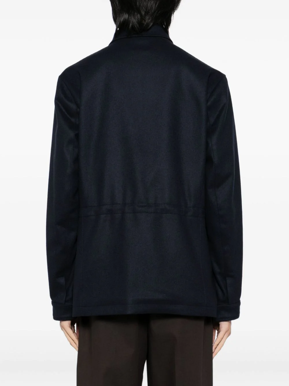 Flap-Pocket Cashmere Jacket - Image 4