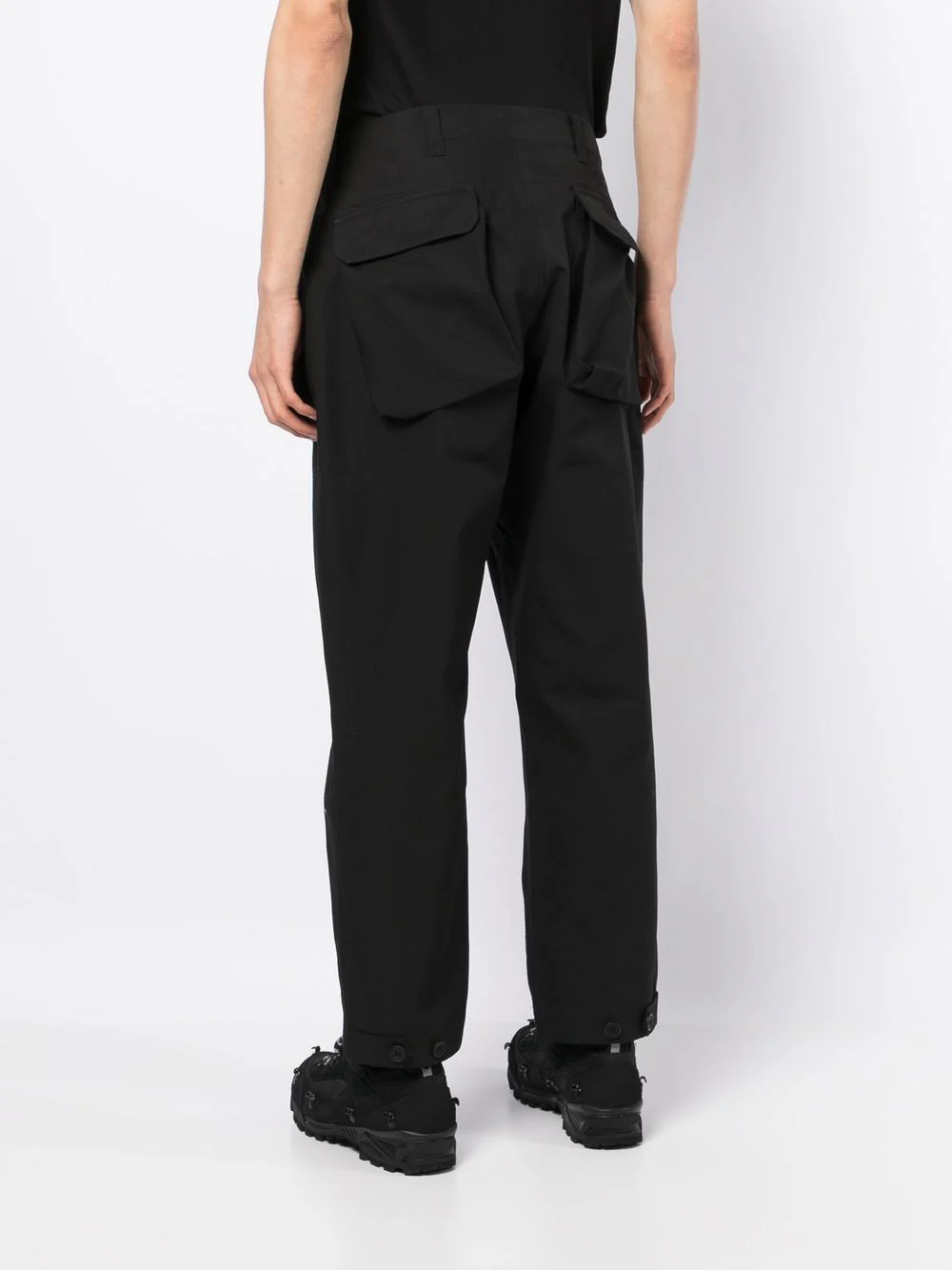 Flap-Pocket Straight-Leg Trousers - Image 2