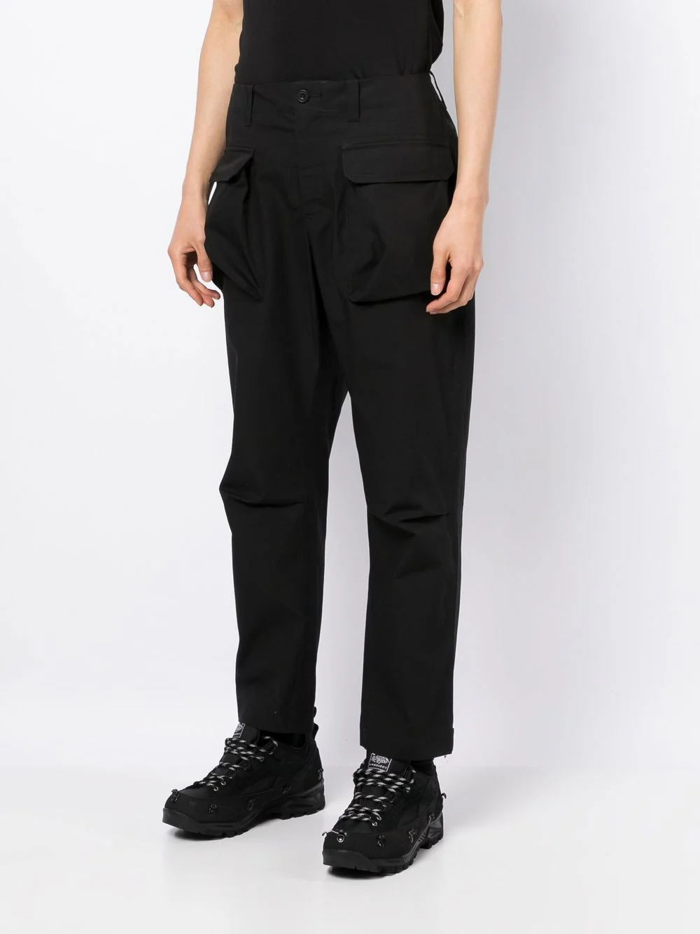Flap-Pocket Straight-Leg Trousers - Image 4