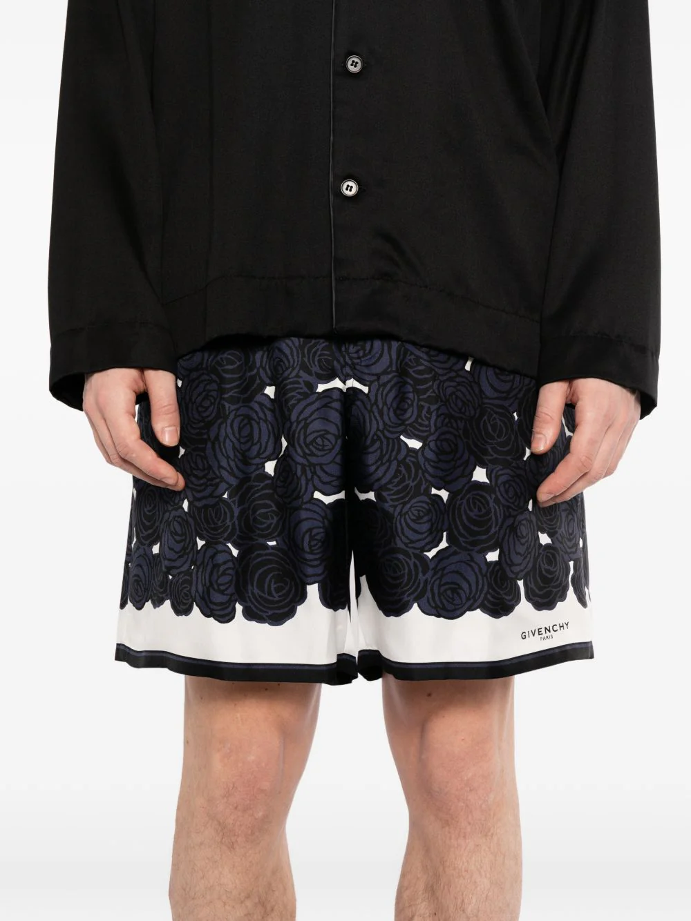 Floral-Print Bermuda Shorts - Image 3