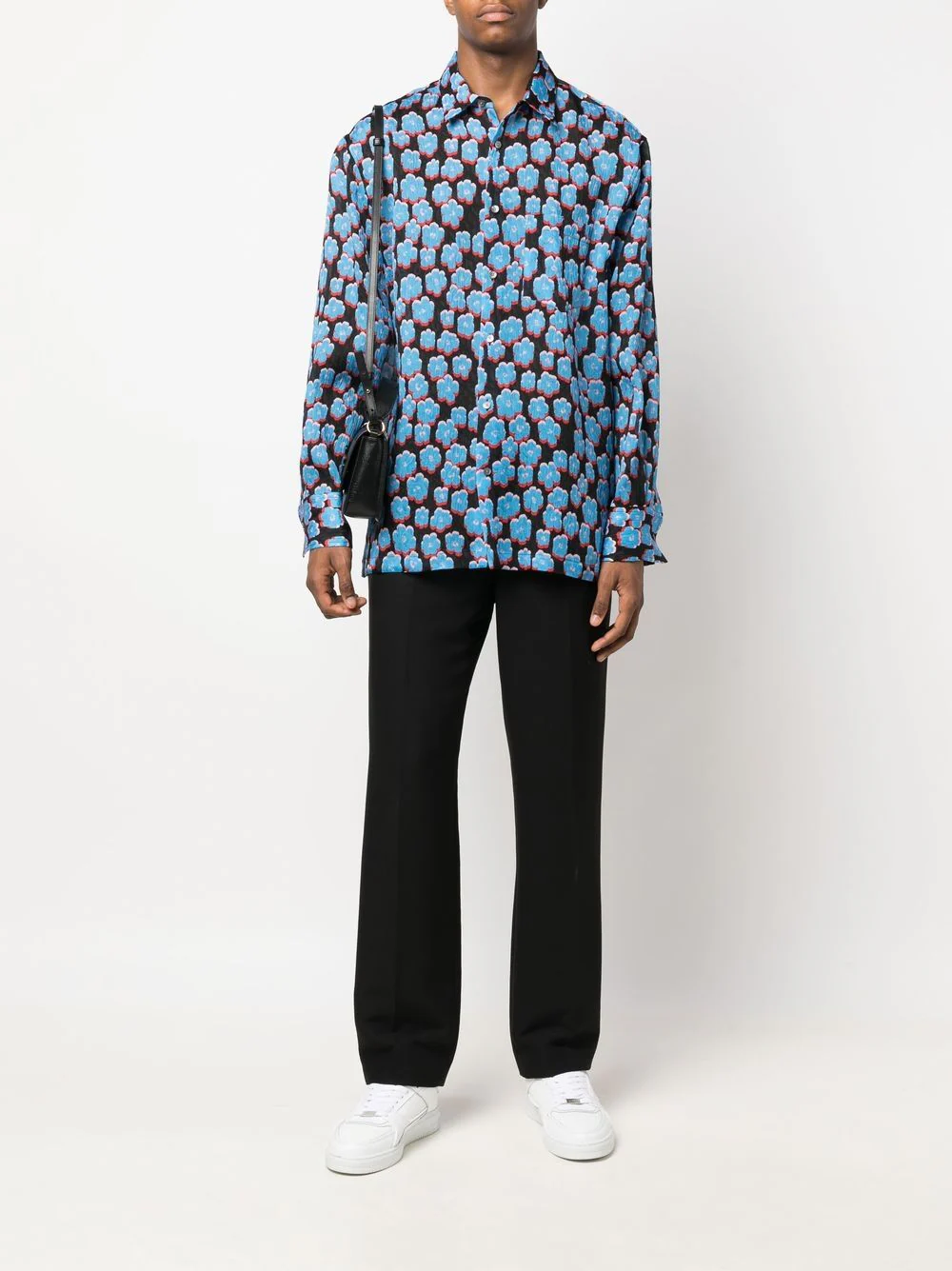 Floral-Print Cotton Shirt - Image 5