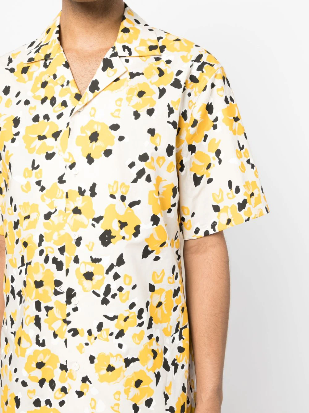 Floral-Print Cotton Shirt - Image 4