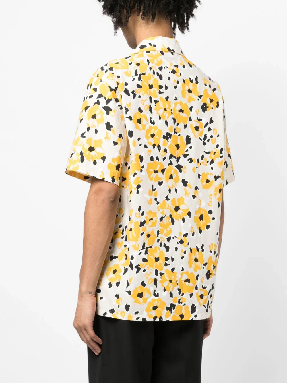 Floral-Print Cotton Shirt - Image 5