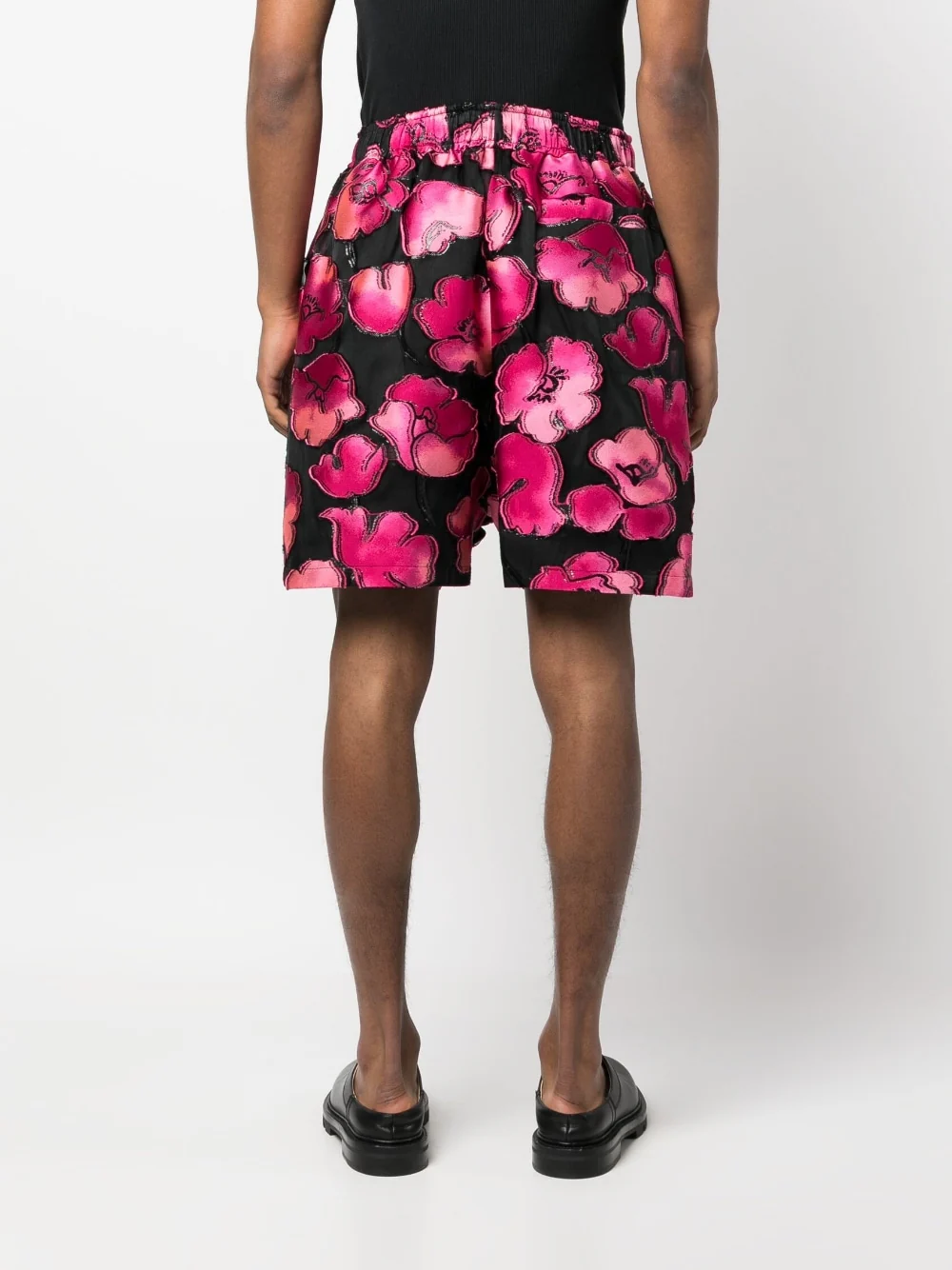 Floral-Print Drawstring Shorts - Image 3