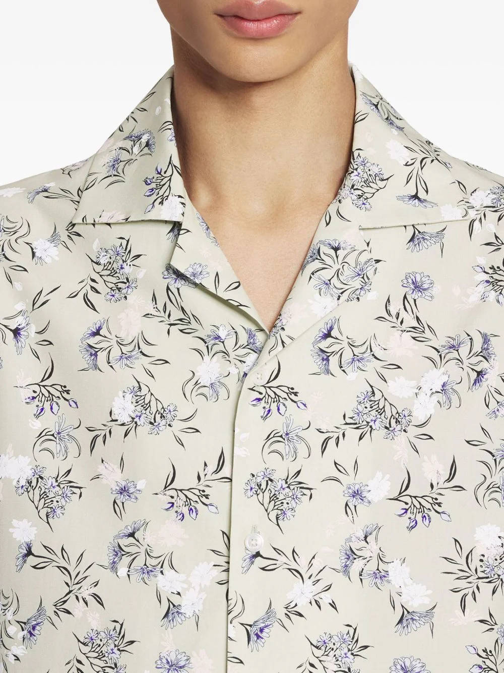 Floral-Print Shirt - Image 2