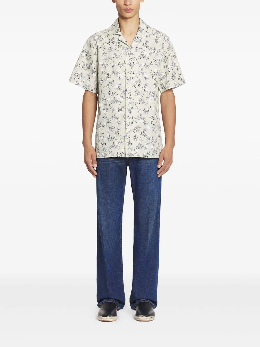 Floral-Print Shirt - Image 4